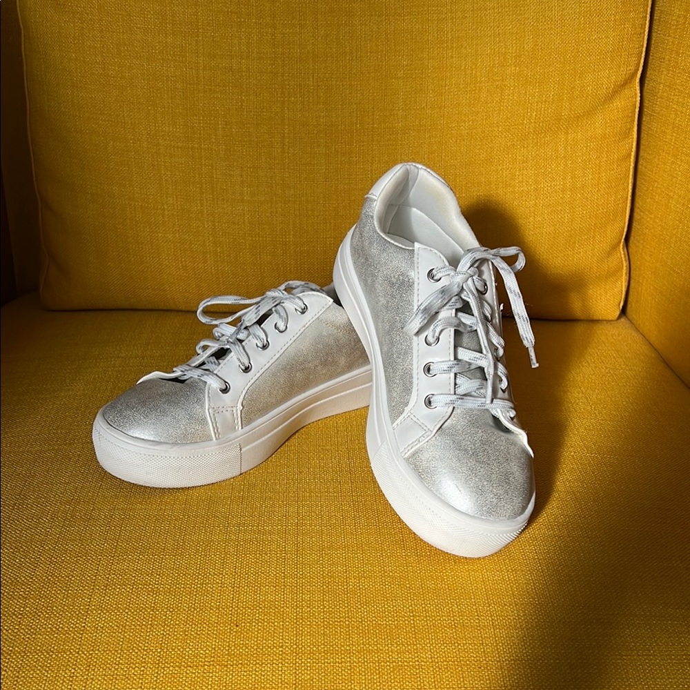 Silver Women's Sneakers